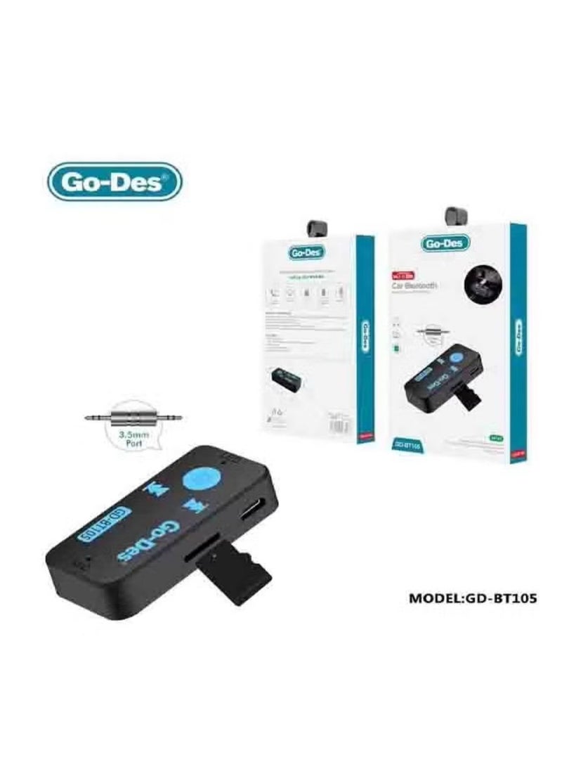 جو-ديز محول مستقبل الصوت اللاسلكي GD-BT105 - Image 1