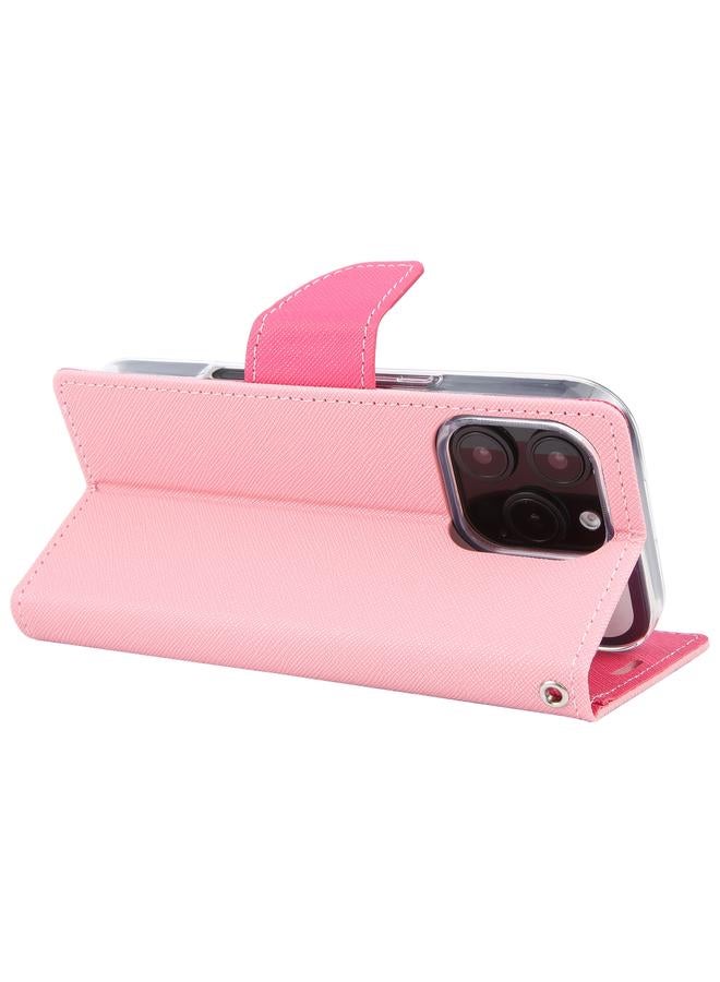 جوسبيري جراب هاتف iPhone 16 Pro Max من الجلد بتصميم FANCY DIARY بتصميم متقاطع - Image 3