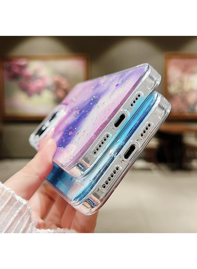 زبون جراب لهاتف iPhone 13 Pro مصنوع من مادة TPU اللامعة الملطخة بالحبر - Image 5