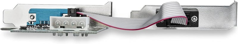 StarTech .com بطاقة محول تسلسلي RS232 بمدخل PCI Express ذو منفذين - بطاقة تحكم مضيف تسلسلي PCIe - PCIe إلى تسلسلي DB9 - 16950 UART - بطاقة توسيع منخفضة الارتفاع - ويندوز ولينكس، TAA (PEX2S953LP) - Image 3