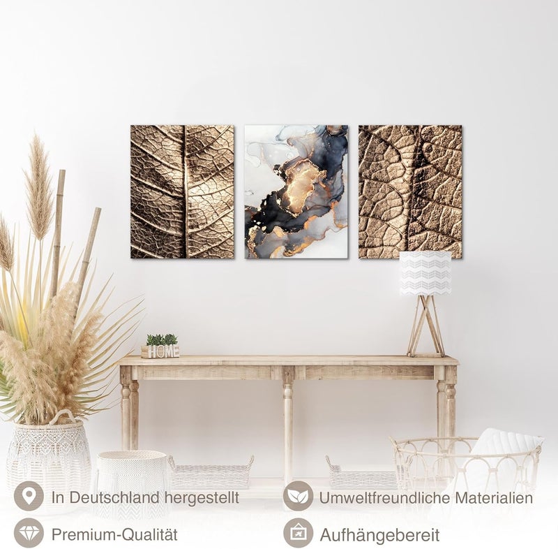 Novart Wall Picture Set - Modern Floral Art - Image 2