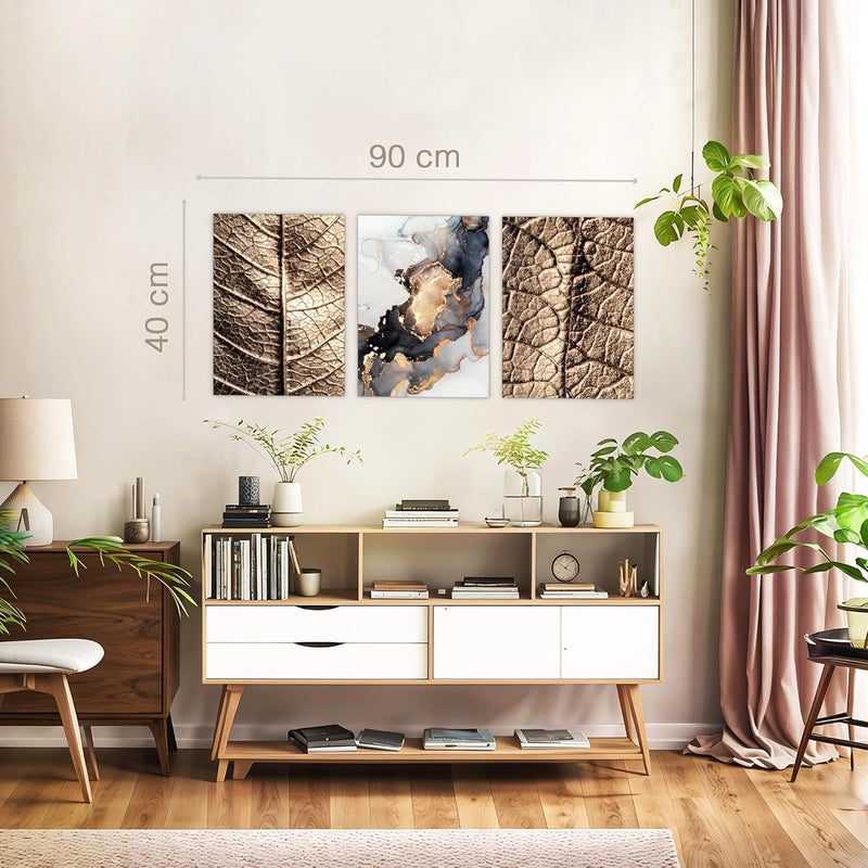 Novart Wall Picture Set - Modern Floral Art - Image 3