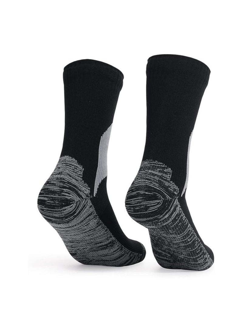 Generic Waterproof Socks for Men Women, for Outdoor Activities 100% Waterproof Breathable Windproof-Perfect for Cycling, Golf, Snowboarding, Hiking, Rowing, Fishing, Trekking Skiing Tracing Etc(1 Pack)(L) - Image 2