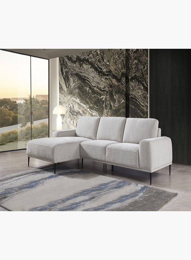 Home Box Baron 5-Seater Left Corner Fabric Sofa 178x86x93 cm - Image 1