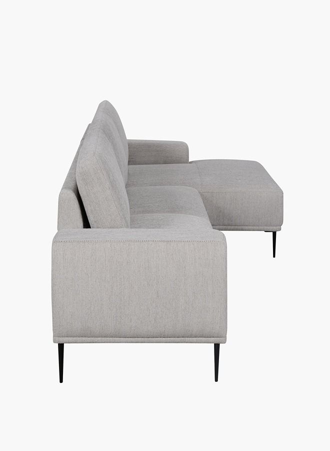 Home Box Baron 5-Seater Left Corner Fabric Sofa 178x86x93 cm - Image 4