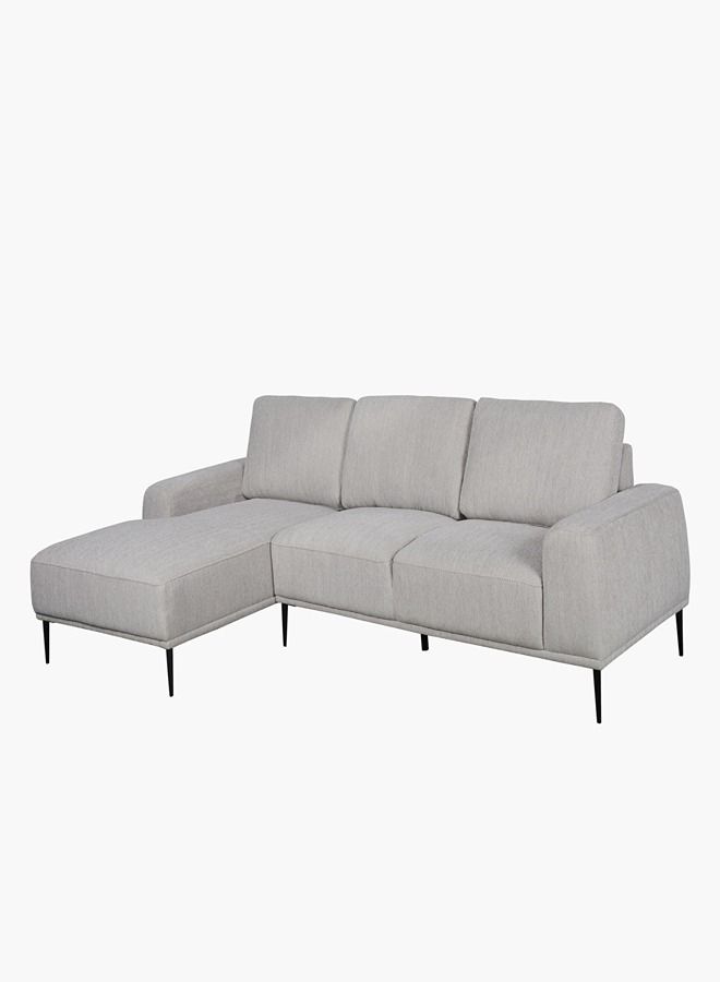 Home Box Baron 5-Seater Left Corner Fabric Sofa 178x86x93 cm - Image 2