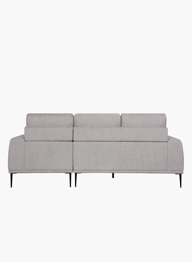 Home Box Baron 5-Seater Left Corner Fabric Sofa 178x86x93 cm - Image 5