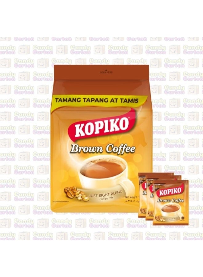 كوبيكو قهوة كوبيكو براون 10 اكياس الكيس 27.5 جرام Kopiko Brown Coffee 10pec مستورد اندونیسیا - Image 1
