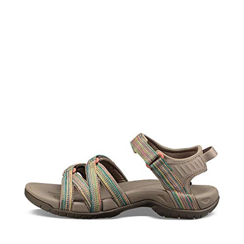 Teva Women's Tirra Sandal, Taupe Multi, 8 - Image 3