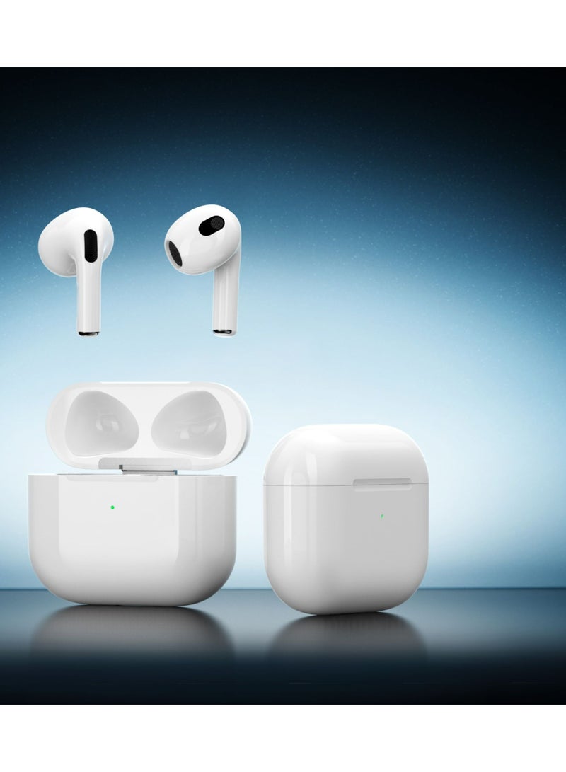 modio K4 True Wireless Earbuds – Ice Color, Bluetooth Connectivity, Noise & Echo Cancellation, Enhanced Call Clarity, Ergonomic Comfortable Fit, Hassle-Free Setup, Modern Sleek Design, Wireless Headphones for Music & Calls - Image 2