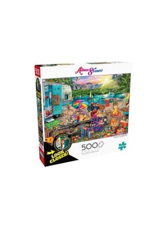 Buffalo Games Aimee Stewart Family Campsite 500 Piece Jigsaw Puzzle With Hidden Images  - Image 4