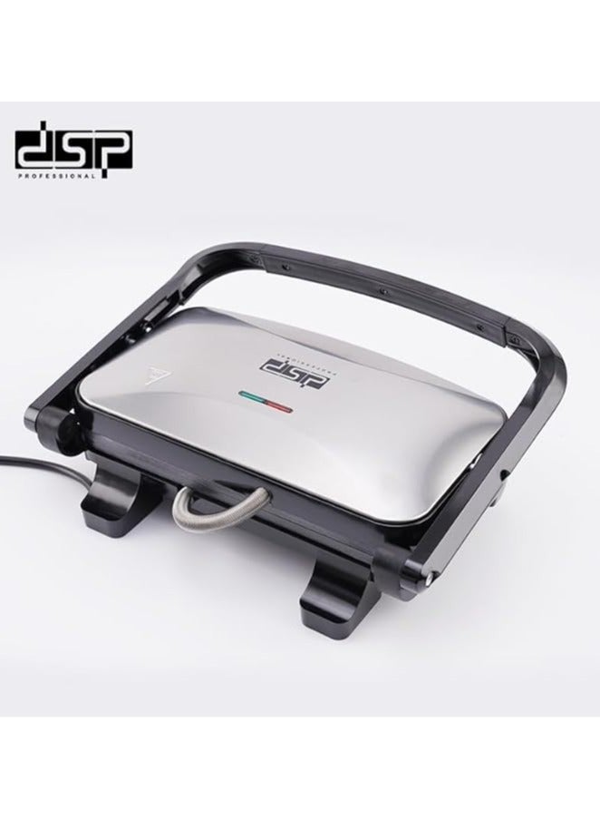 دي اس بي DSP KB1085، شواية كهربائية 2200 واط - فضي  - Image 2