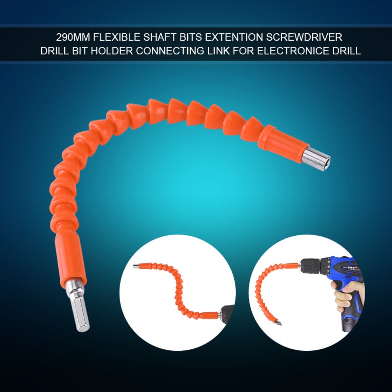 Flexible Shaft 1/4 Hex Shank High Quality Durable Screwdriver Bit Holder - Narrow Space Dead Corners Access Connect Link for Hand Drill Electric Screwdriver - Image 5