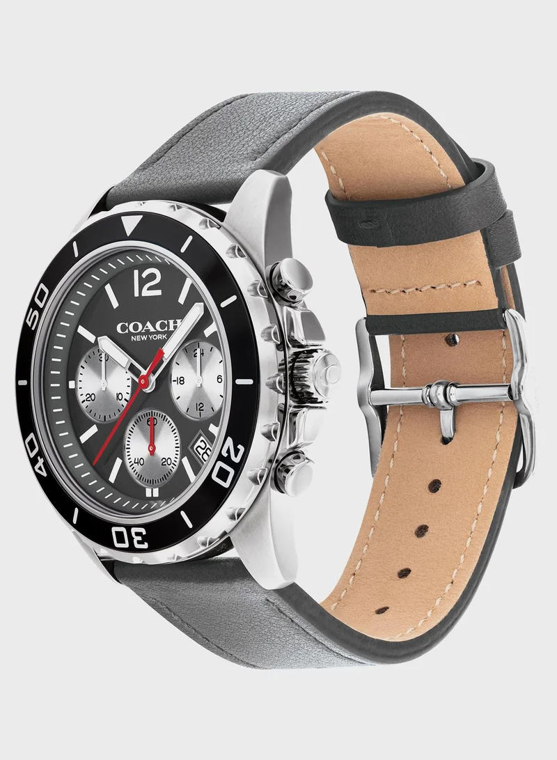 COACH Kent Round Analog Watch
