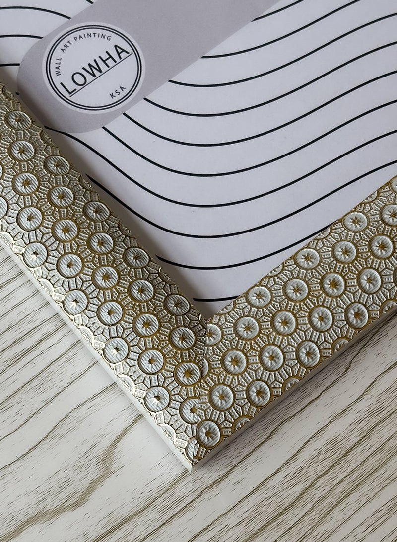 LOWHA Ornate Tabletop Picture Photo Frame with MDF Backing Includes Built-in Stand and Acrylic Front  - Image 3