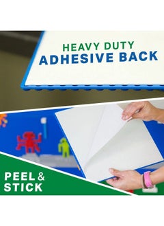 Peel And Stick Baseplates Self Adhesive Building Brick Plates For Table Top Play 10 Inch X 10 Inch Adhesive Base Plate Panels Compatible With All Major Brands 4 Pack (2 Blue 2 Green) - pzsku/Z0B9D1E5AB43A6A9394DDZ/45/_/1692170641/55752f50-796f-41ca-8ca8-44d160041235