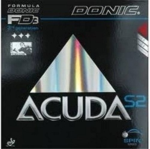 Donic Accuda S2 Max Rubber Table Tennis Rubber (Red) - Image 4