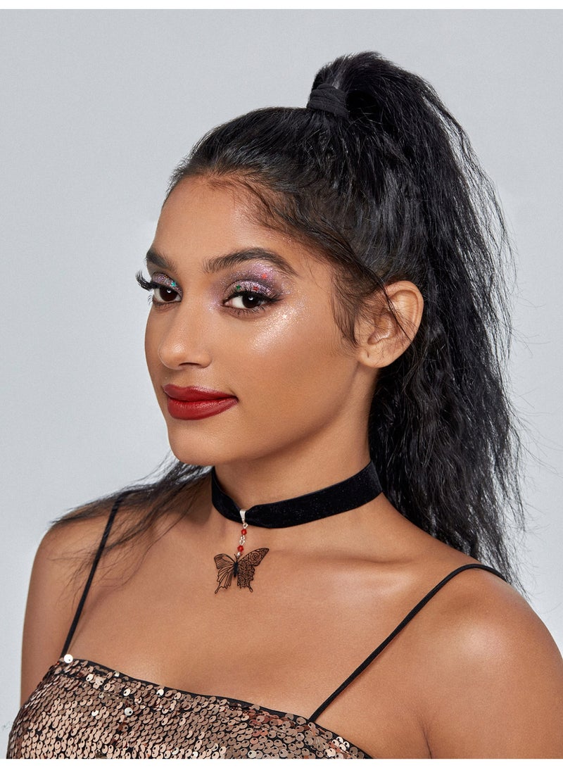 MAGEFY 3D Artificial Lashes Fluffy and Soft Lash False Eyelashes Cat Eye Wispy Faux Mink Lashes Pack Fluffy Short Natural Fake Lashes 6 Pairs - Image 2