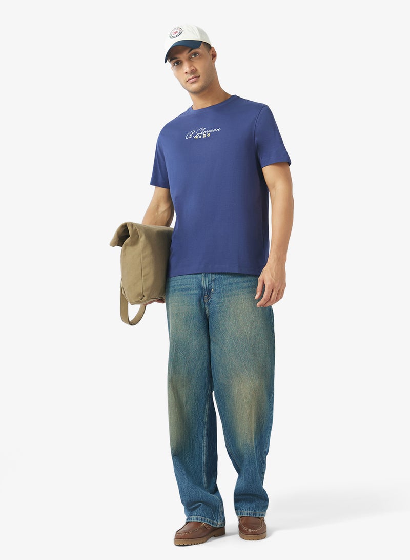 Ben Sherman Printed Crew Neck T-Shirt - Image 4