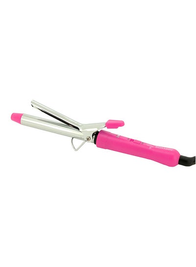 SONASHI Hair Curler For All Hair Types Temperature Setting Of 200 Degree With ONOFF Switch And 360 degree swivel cord Hanging Loop SHC-3002 Pink/Silver