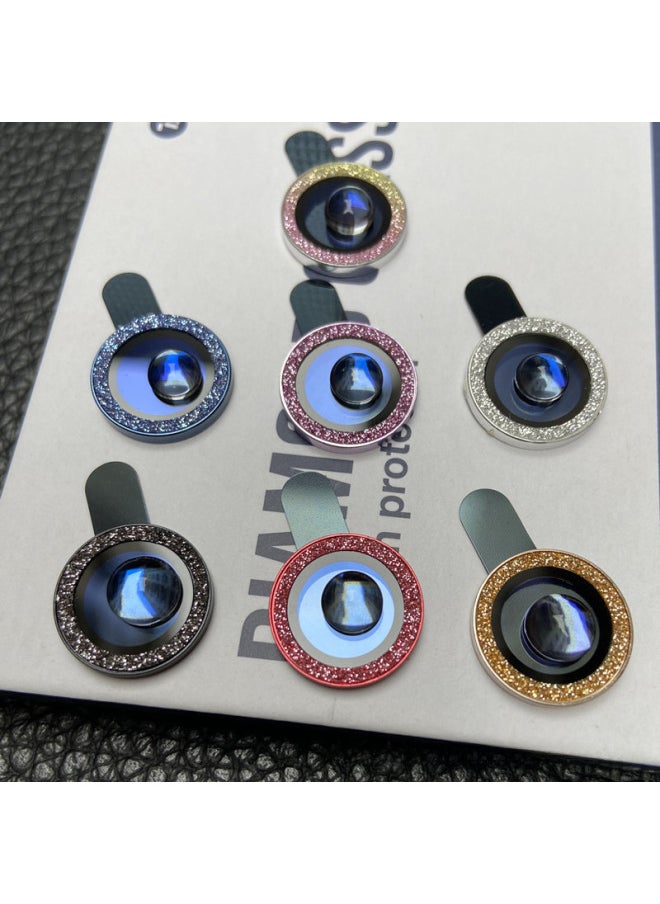 Generic - Digital Computer/iphone Screen Protector Film Anti-fingerprint Matte Finish-Color:Colorful Glitter Single-Size:13Pro/13Promax - Image 1