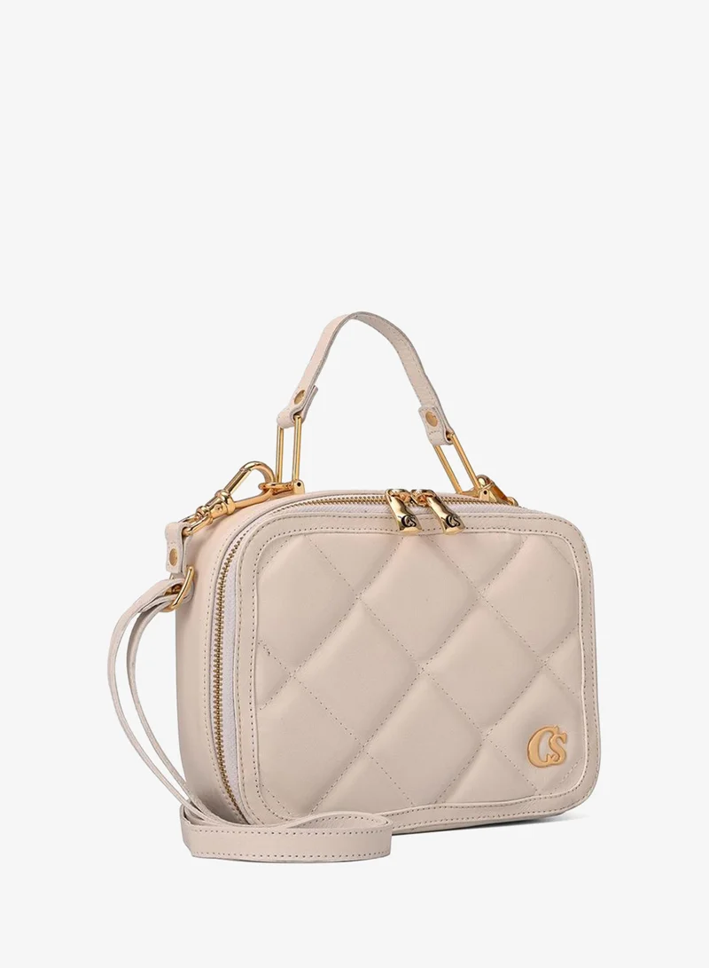 Quilted Bag Classic White