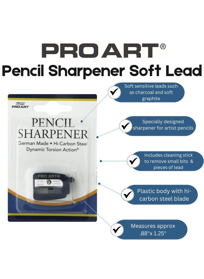 Pro Art Pro-Art Pencil Sharpener, Black - Image 2
