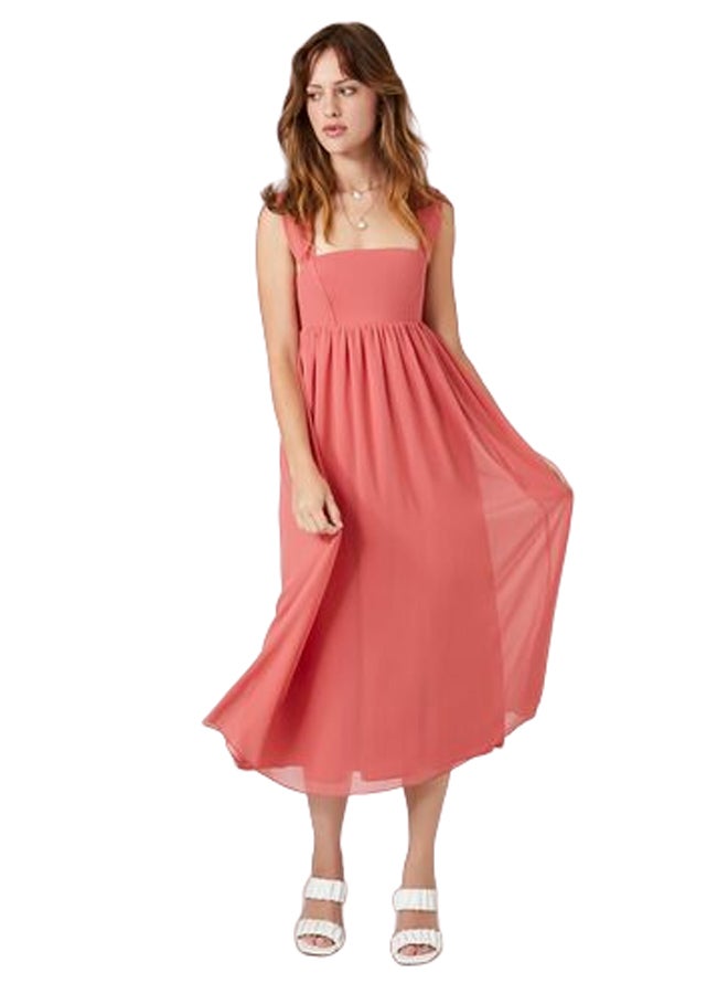 FOREVER 21 Fit & Flare Midi Dress - Image 1