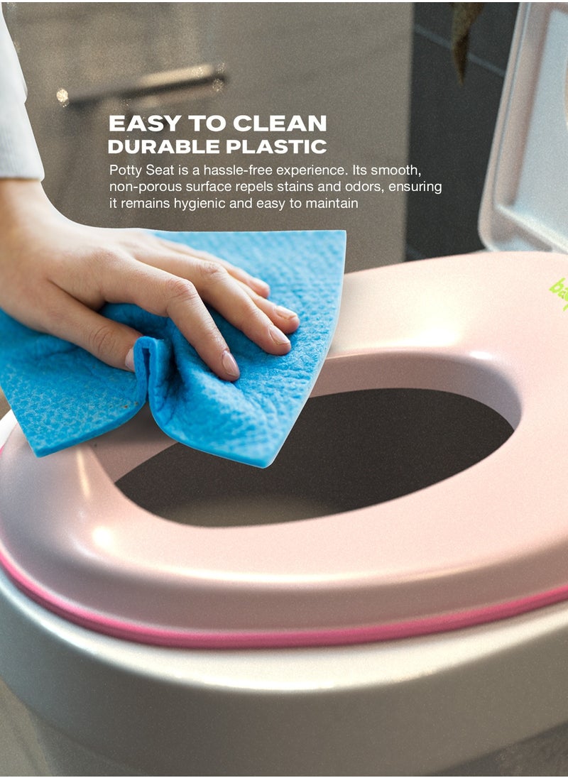 BAYBEE Baybee Citrea Potty Training Seat for Kids, Portable Potty Seat Chair for Baby Western Toilet Trainer Seat with Anti Slip Strip, Kids Toilet Seat for New Born Babies 1 to 5 Years Boys Girls  - Image 4