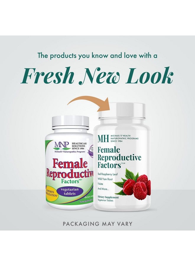 MICHAEL'S Health Naturopathic Programs Female Reproductive Factors - 60 Vegetarian Tablets - Nutrients to Support Healthy Conception & Pregnancy - 20 Servings - Image 3