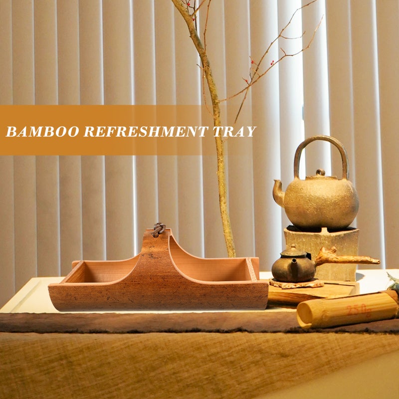 1Pc Household Refreshment Tray Practical Snack Storage Tray - Image 1