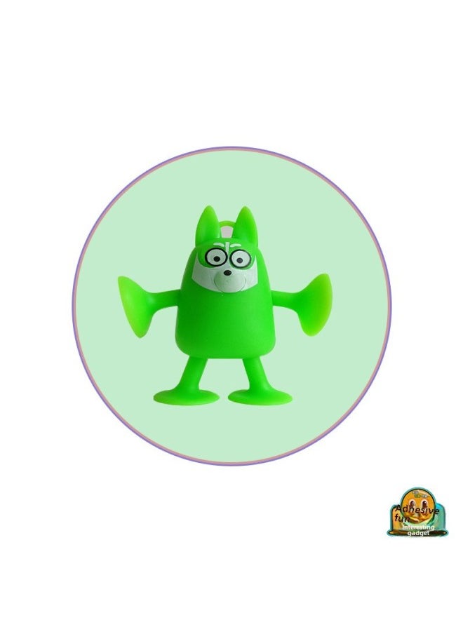 Hot-selling Simulation Animal Sucker Doll Sticky Music Building Blocks Toy Family Interactive Play House Toy-Color:Sophia Kao  - Image 1