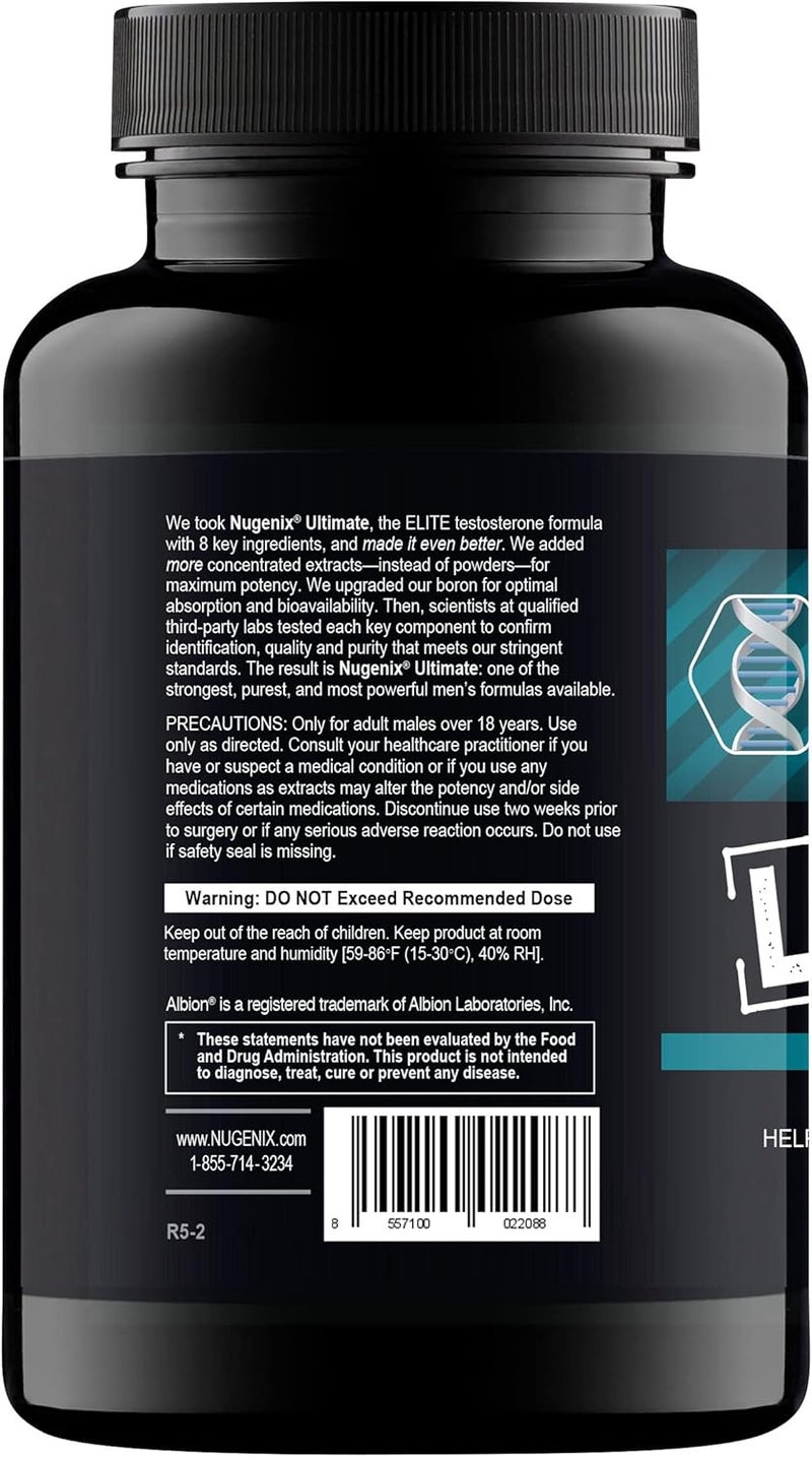 Nugenix نوجينيكس التستوستيرون المعزز النهائي 120 قرص - Image 3