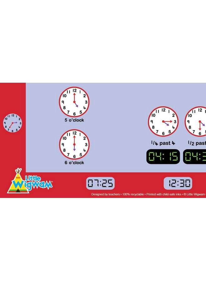 Little Wigwam Telling The Time Placemat - Image 2