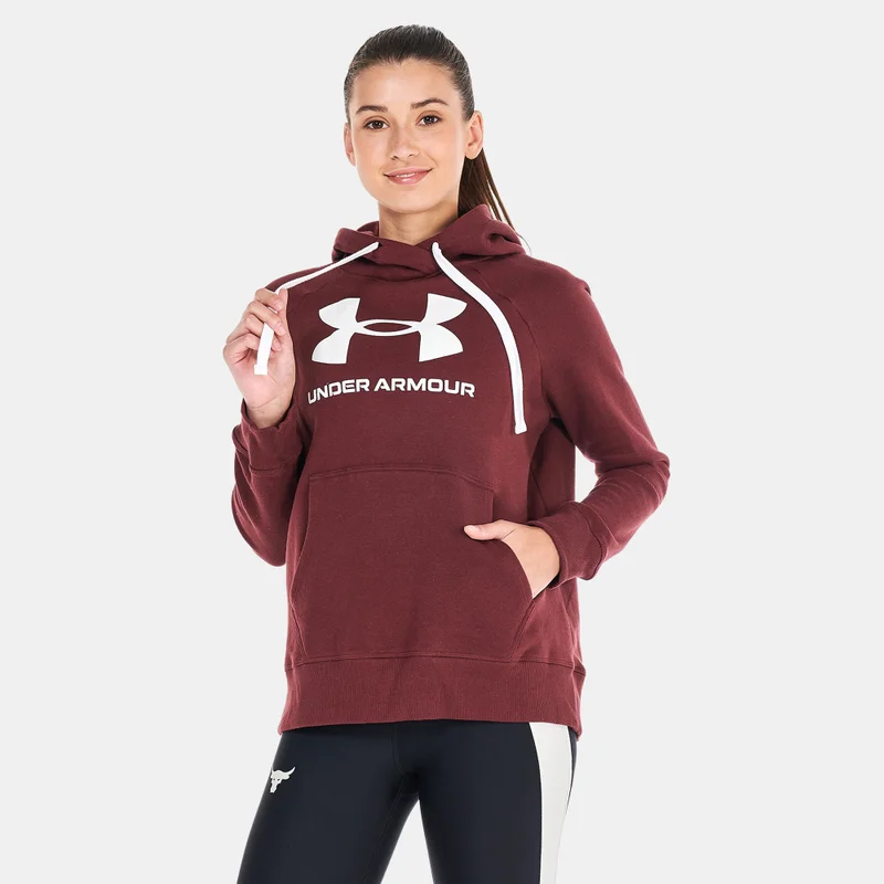 UNDER ARMOUR Women's UA Rival Fleece Logo Hoodie