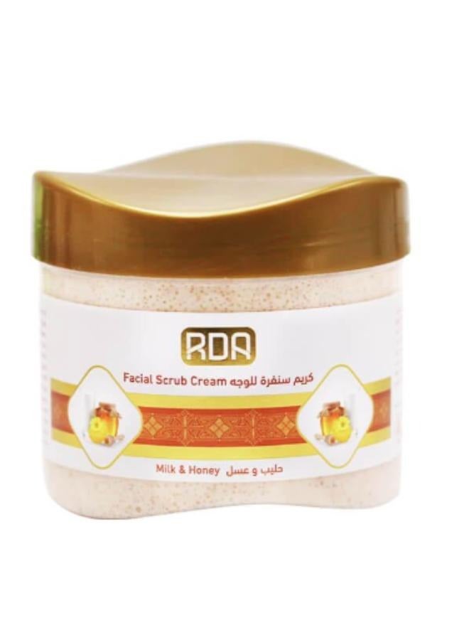 RDA Facial Scrub Cream with Milk & Honey - 500 ml