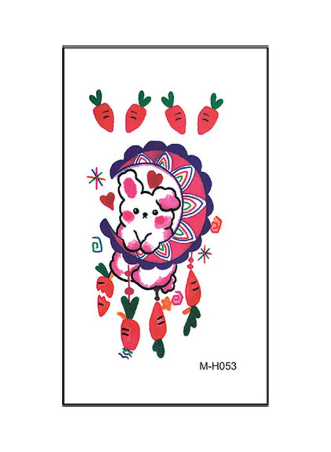 NIBEMINENT Waterproof Fashionable Temporary Tattoo Sticker Multicolour - Image 1