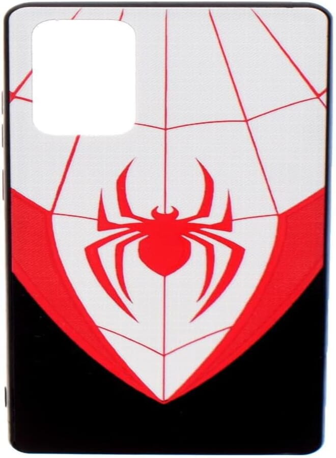 Boter. Plastic 3D Shockproof Back Case Designed With Anti-Slip Feature Spider Printed Suitable For Samsung Galaxy Note 20 - Multi Color