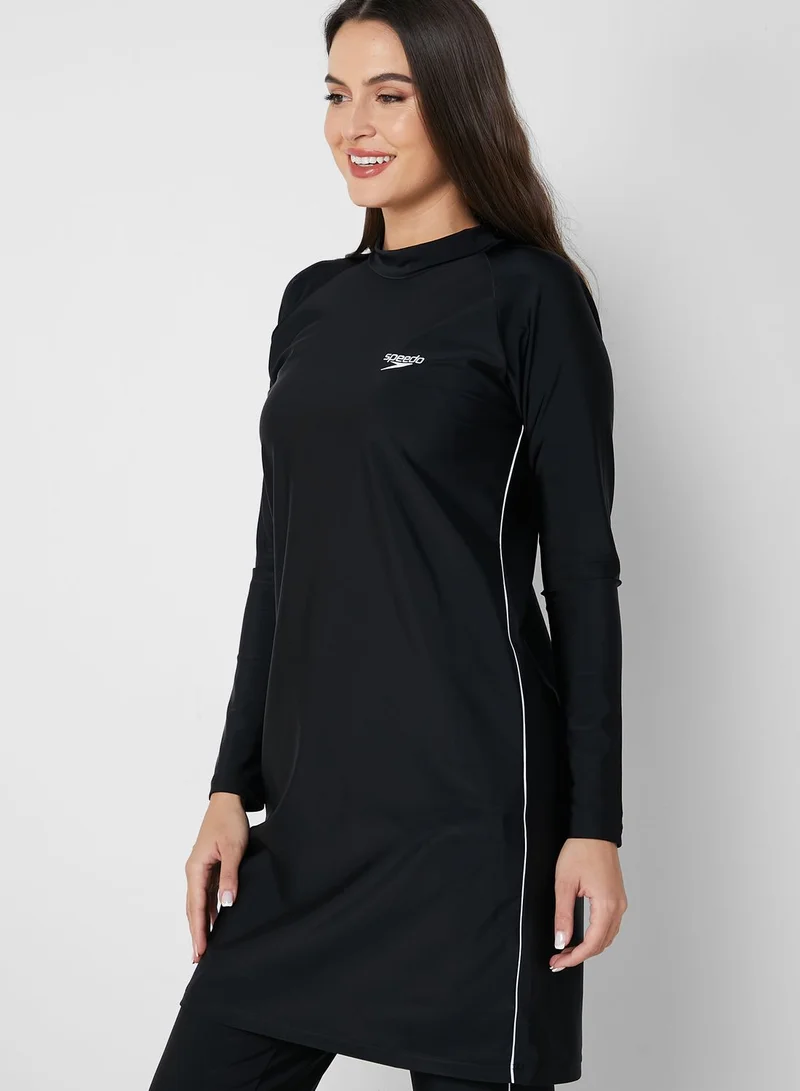 speedo Logo Swimsuit