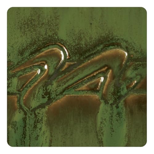 AMACO Potters Choice PC42 Seaweed Deep Green High Fire Glaze Pint 16 oz 473 mL Layerable MidHigh Fire Cone 56 PC Liquid Ceramic Pottery Glaze for Bisque - Image 1