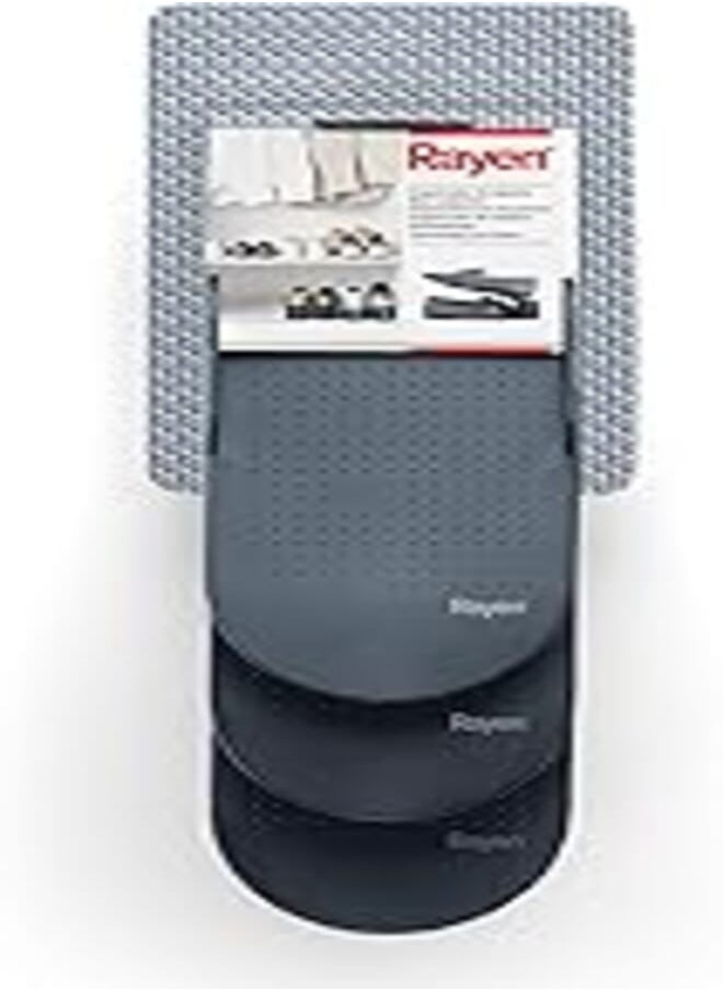 Rayen Rayen Shoe Organizer 3 units Non-slip surface Grey Measurements: 9.8 x 2.5 10.2 5 3.9, 2096 