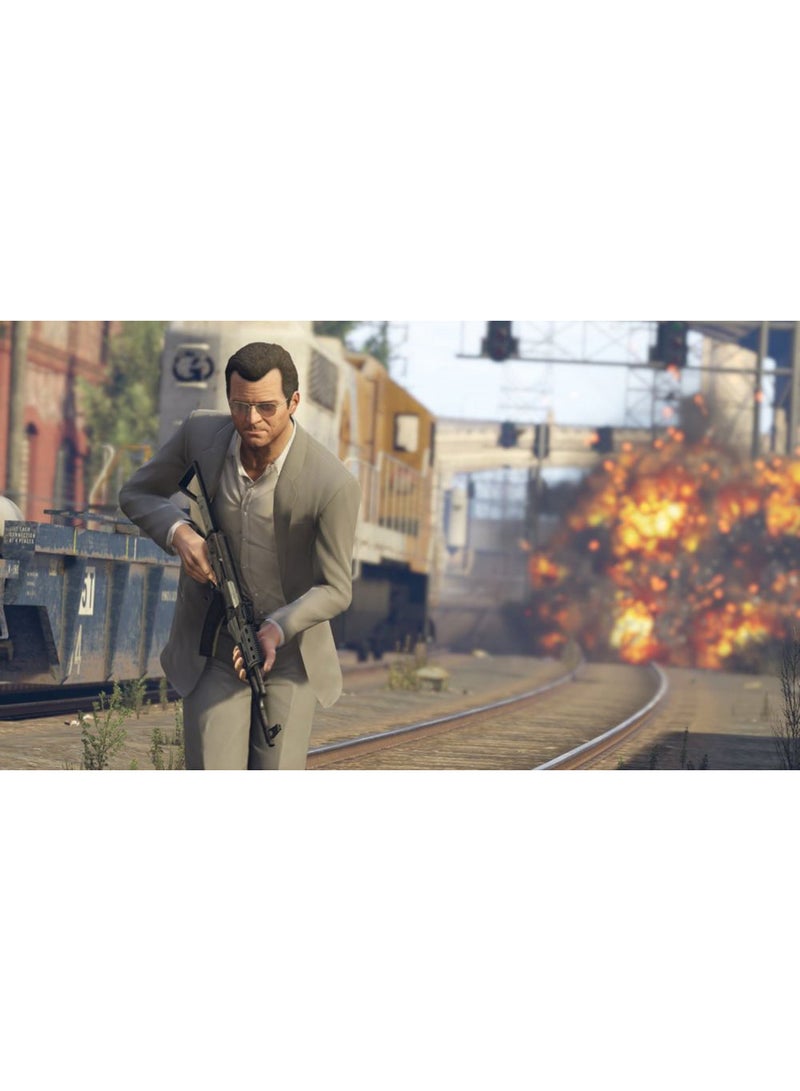 روك ستار جيمز لعبة الفيديو "Grand Theft Auto V" - (إصدار عالمي) - مغامرة - playstation_3_ps3 - Image 4