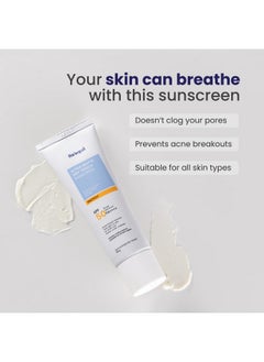 RE' EQUIL Ultra Matte Dry Touch Sunscreen | Matte Finish Sunscreen For All Skin Types | Water & Sweat Resistant With Spf 50 Pa++++ | No White Cast, Non-Greasy & Non-Comedogenic Sunscreen | 50G  - Image 5