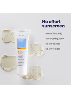 RE' EQUIL Ultra Matte Dry Touch Sunscreen | Matte Finish Sunscreen For All Skin Types | Water & Sweat Resistant With Spf 50 Pa++++ | No White Cast, Non-Greasy & Non-Comedogenic Sunscreen | 50G  - Image 3