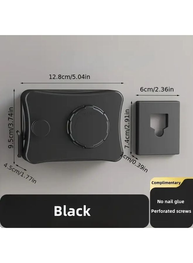 بلاك هيفي ديوتي ريتراكتابل كلوثزلين 200 إنش ستانلس ستيل إندور أوت دور لوندري لاين - Image 1