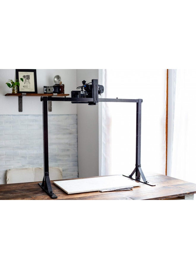 Glide Gear Glide Gear OH100 Professional Metal Overhead Table Top Mount Stand Photography Studio DSLR Video Camera iPhone Top Down Platform  - Image 2