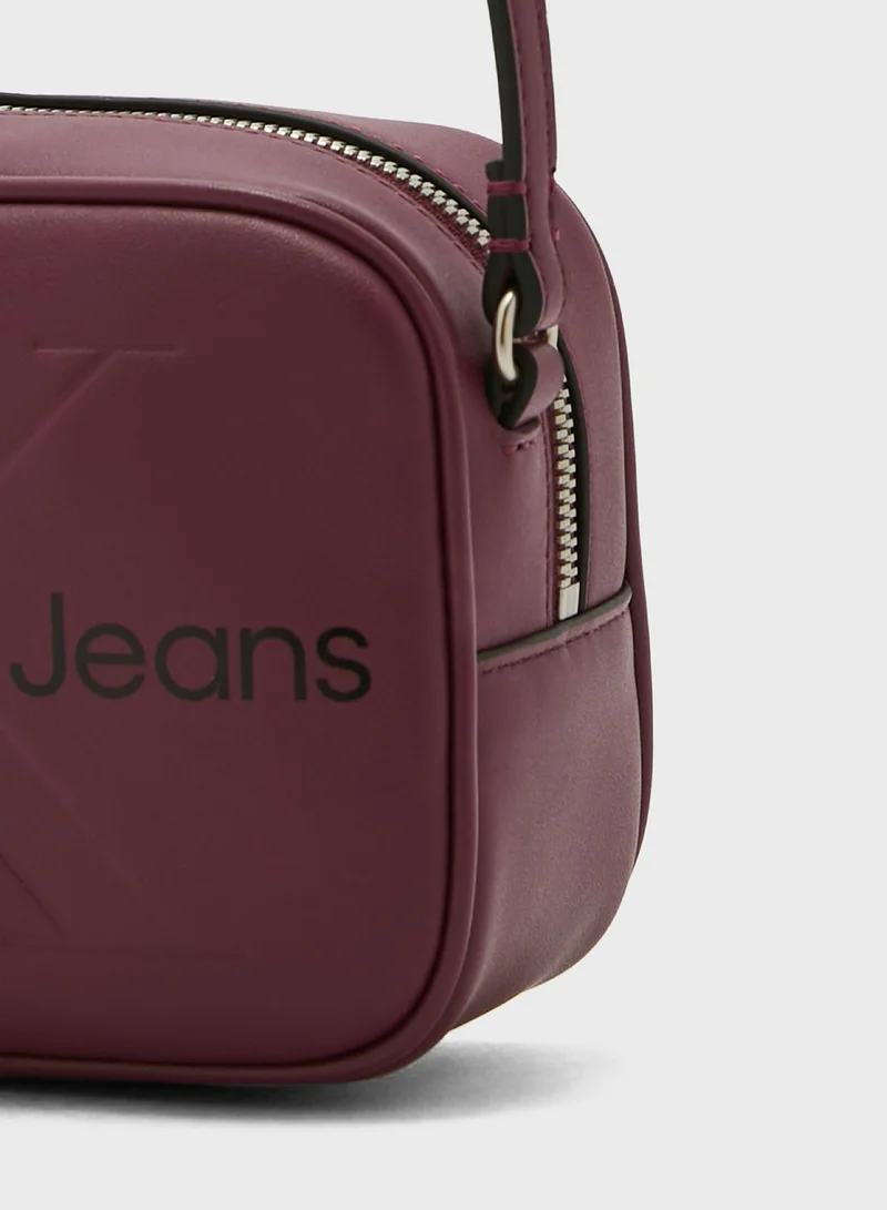CALVIN KLEIN Monogram Detailed Crossbody