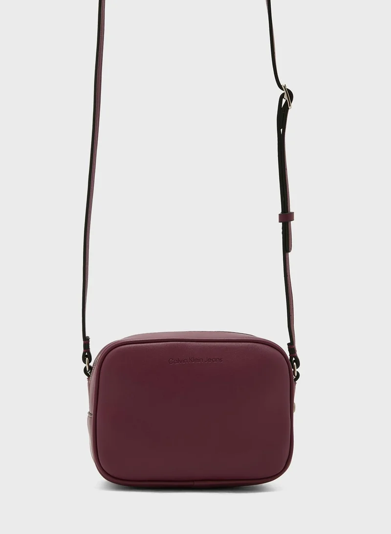 CALVIN KLEIN Monogram Detailed Crossbody