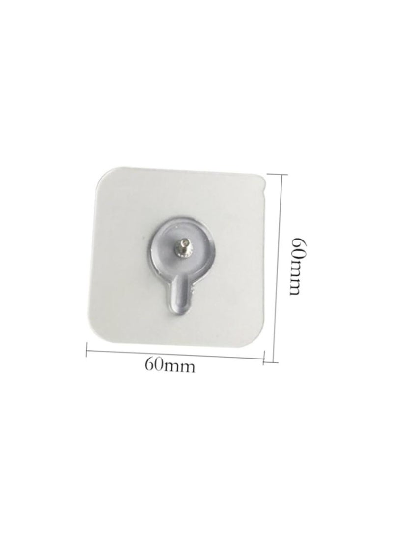 Generic - Self Adhesive Wall Hooks Screw Alternatives 20 Pieces - Image 1