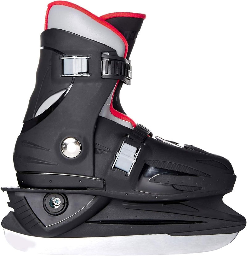 ROCES Kid's Unisex Children MCK II Adjustable Carbon Steel Hockey Blade Ice Skates with Two Micrometric Memory Buckles Closure - Image 2